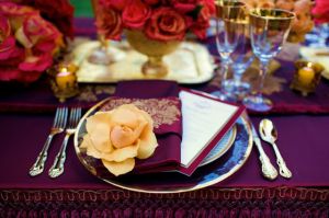 Inspired by Asia - jewel tones - dining table setting.jpg